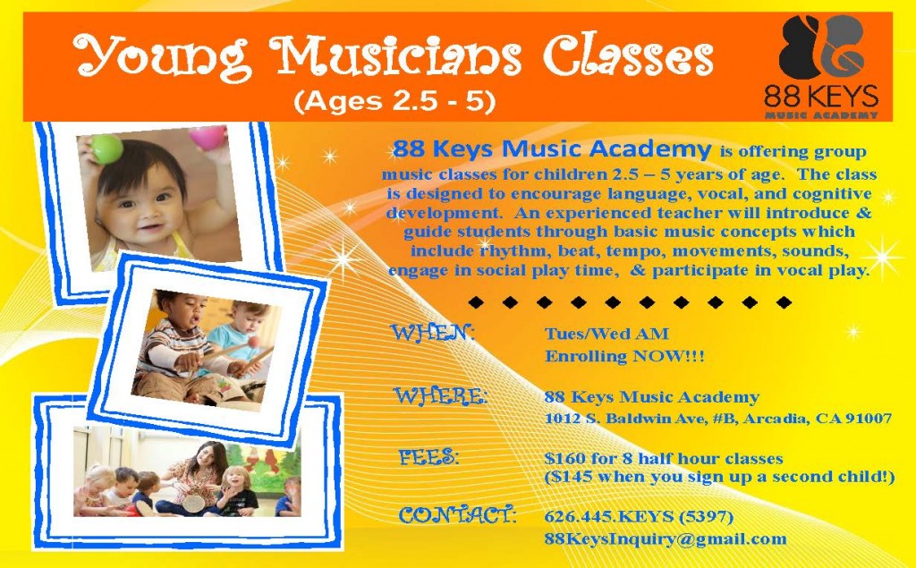 New!! Young Musicians Group Classes