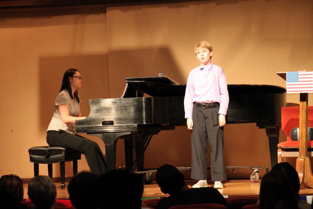 Voice Performance - Sam C.& Clarissa S., 6/14/14