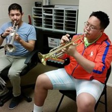 Ryan Luevano with Sean L.: trumpet lessons - 88 Keys Academy Arcadia