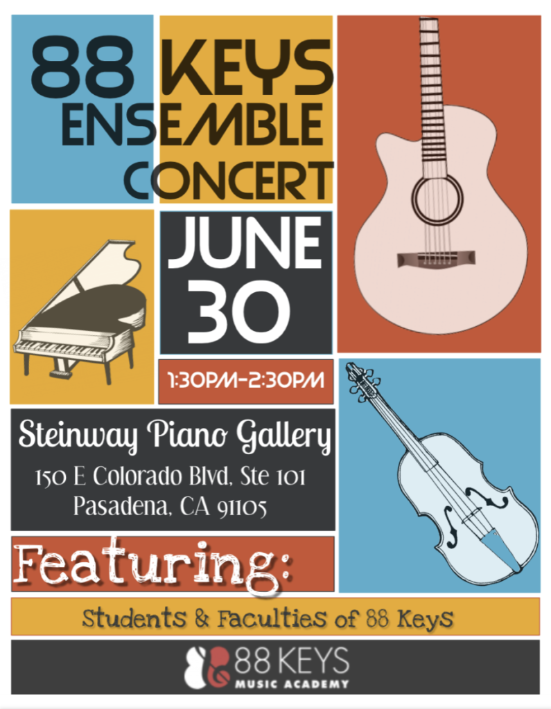 88 Keys music academy Ensemble Concert