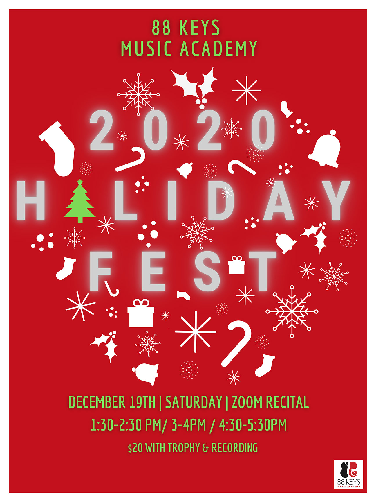 Zoom Recital – 2020 Holiday Fest