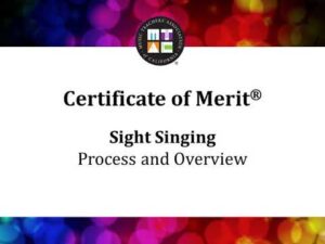 CM Sight Singing Instructional Video