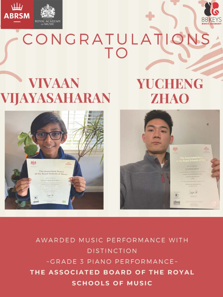 Poster: Congratulations to Vivaan Vijayasaharan and Yucheng Zhao!