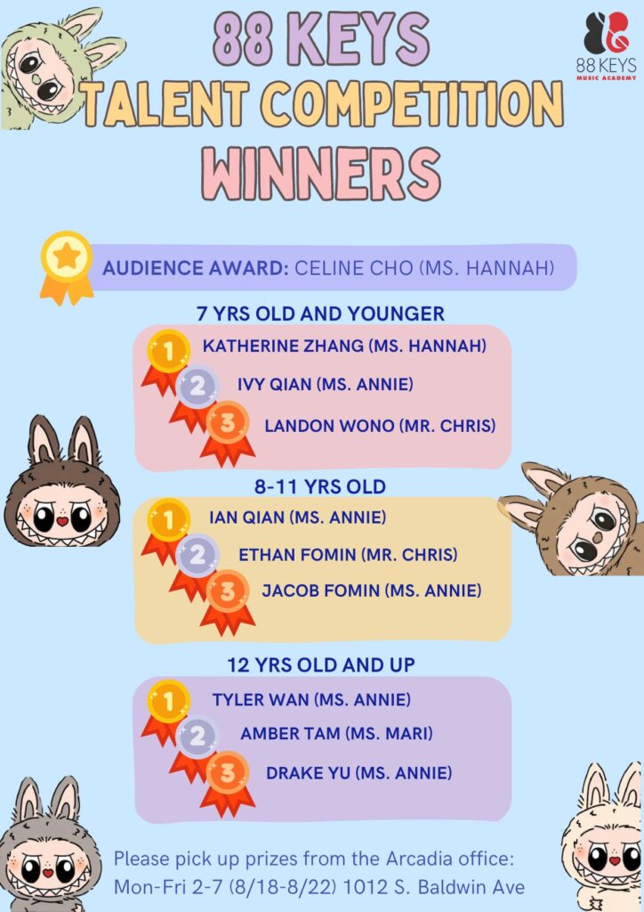 88 Keys Music Academy Music Talent Competition 2025