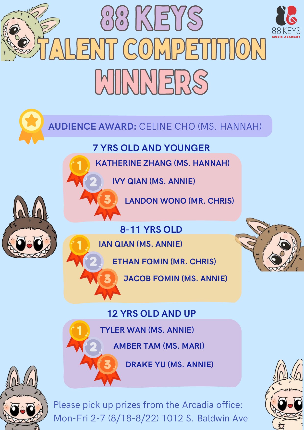 88 Keys Music Academy Music Talent Competition 2025